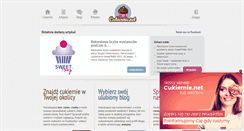 Desktop Screenshot of cukiernie.net
